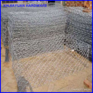 Galvanized Gabion Box Hexagonal Gabion Wire Mesh Basket