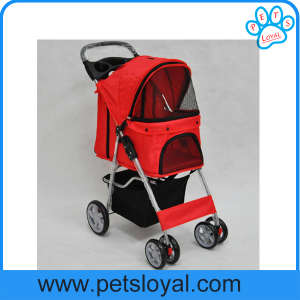 Manufacturer High Quality Collapsible Pet Trolley Dog Stroller