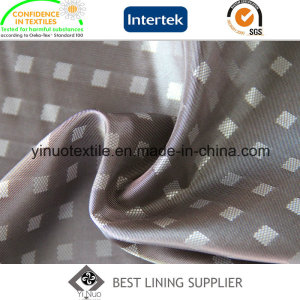 Beautiful Flower of Two Tone Dobby/ Mini Jacquard Lining